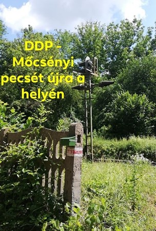 Mőcsény újra a helyén